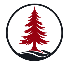 Menlo red pine tree